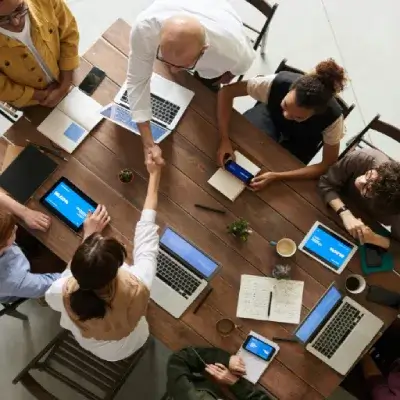 Team collaboration meeting