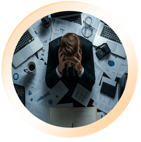 Overwhelmed with work